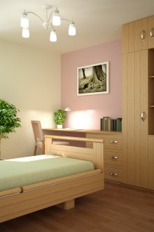 Υπνοδωμάτιο με μπαλκόνι