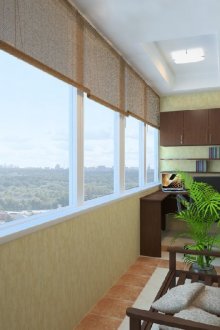 Ντουλάπα στο μπαλκόνι