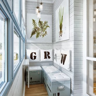 Ντουλάπα στο μπαλκόνι