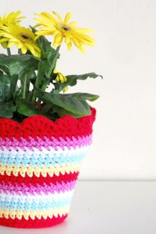 Πλεκτό ρολόι στο φυτώριο