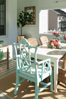 Χαλί καλωδίου στη βεράντα