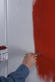 Πόρτες διαχωρισμού μεταξύ της κουζίνας και του καθιστικού