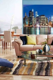 Η εικόνα στον τοίχο υγρό ταπετσαρία