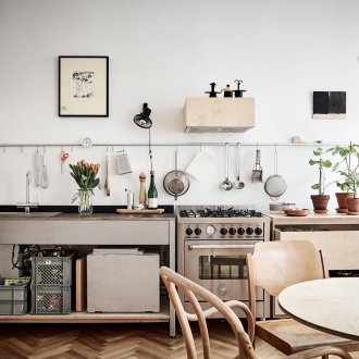 Σουηδικό στυλ εσωτερικό