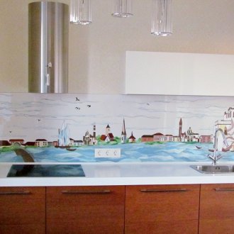 Εικόνα από πλακάκια στο μπάνιο