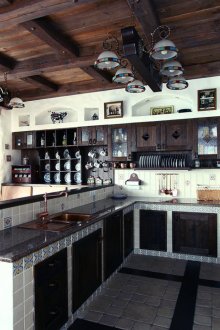 Κουζίνα στυλ σαλέ