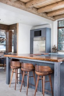 Κουζίνα στυλ σαλέ