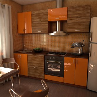 Zebrano κουζίνα