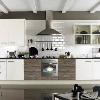 Wenge laminate σε ένα μοντέρνο εσωτερικό