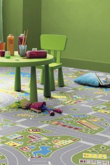 Δάπεδο στο δωμάτιο των παιδιών