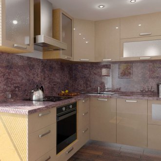 Γυαλιστερό ντουλάπι μπάνιου