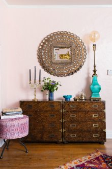 Τυρκουάζ καθιστικό