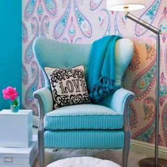 Τυρκουάζ υπνοδωμάτιο