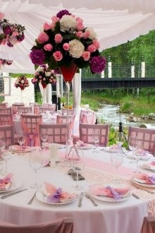 Διακόσμηση τραπεζιών γάμου