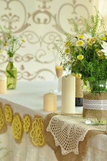 Διακόσμηση τραπεζιών γάμου