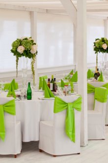 Διακόσμηση τραπεζιών γάμου