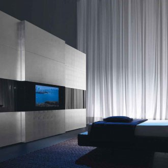 Εντοιχισμένη ντουλάπα στο μπάνιο