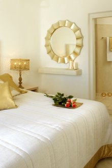 Καναπές τηλεσκόπιο στην υφασμάτινη ταπετσαρία