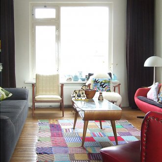 Πλεκτό χαλί