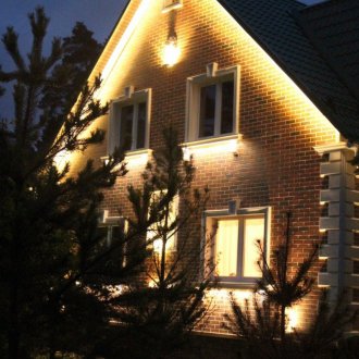 LED φωτισμός δαπέδου κουζίνας