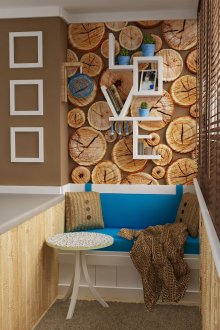 Ξύλινο τοίχο φωτισμού