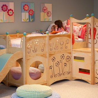 Φουσκωτή πισίνα με ολίσθηση