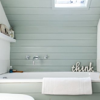 Πλακάκι φωτογραφιών στο μπάνιο