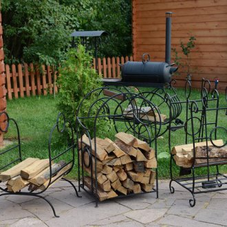 Πολυέλαιος από σφυρήλατο σίδηρο με κεριά