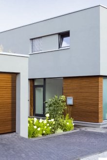 Porta da garagem