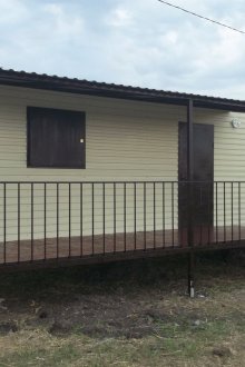 Carport με προφίλ οροφής