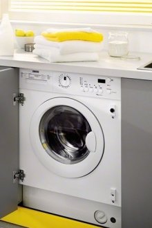 Πλυντήριο ρούχων στην κουζίνα