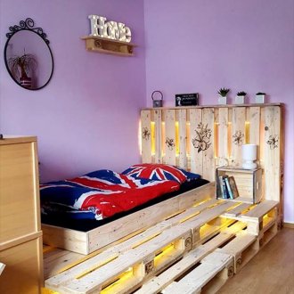 Πίσω πατάρι κρεβάτι