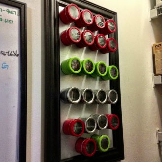 Magnetic Spice Storage Board
