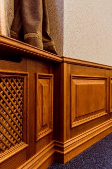 Λευκή πόρτα από MDF