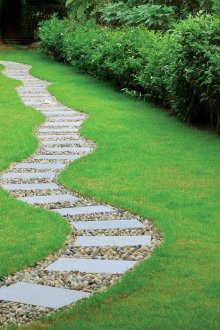 Διαδρομή πλακιδίων από καουτσούκ