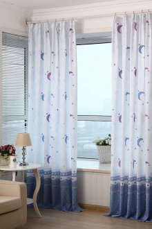 Τούλι με μοτίβο στο σαλόνι