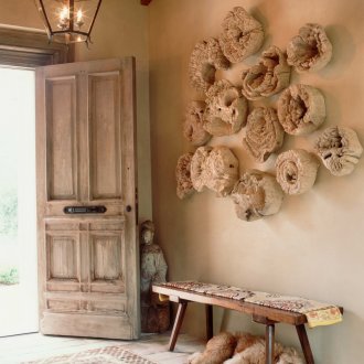 Βαμβάκι τοίχο στο υπνοδωμάτιο