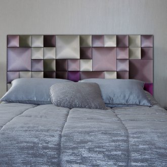 Μαλακά πάνελ στην κεφαλή του κρεβατιού