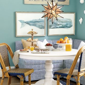 Modular εικόνα σε θαλάσσιο στυλ.