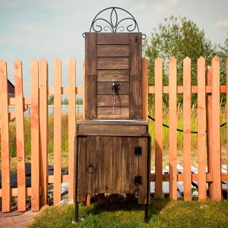 Νιπτήρας Moidodyr με σφυρήλατη διακόσμηση