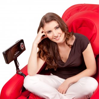 Αναδιπλούμενο κόκκινο καναπέ