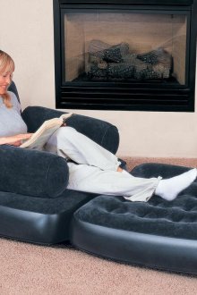 Φουσκωτή καρέκλα με αντιολισθητική επίστρωση