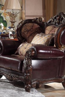 Δερμάτινη θρόνο καρέκλα