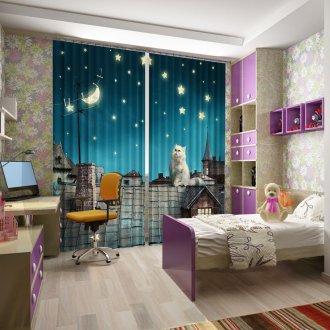 Eurolining στον τοίχο του παιδικού σταθμού