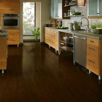 Wenge laminate στην κουζίνα