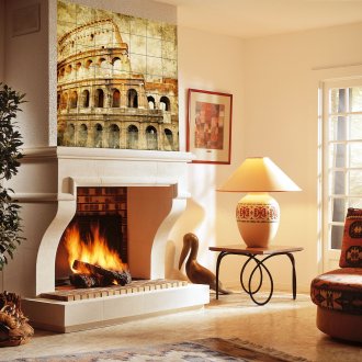 Έδρα μπάλα στο εσωτερικό του καθιστικού