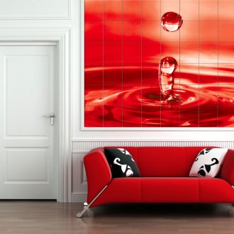 Κόκκινο φωτογράφος στο εσωτερικό