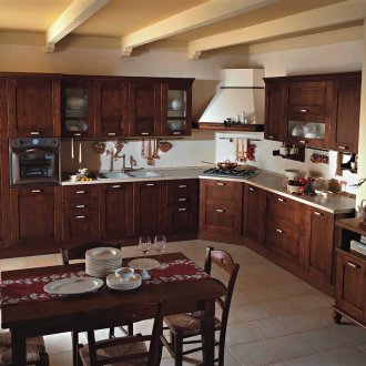 Συνοδευτικό ταπετσαρία στην κουζίνα