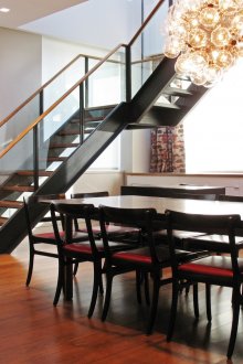 Λακωνικό τζάκι σχεδιασμού