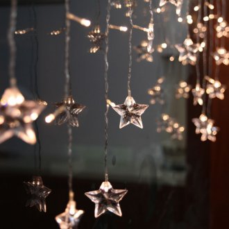 Ταπετσαρία με φωτεινά αστέρια